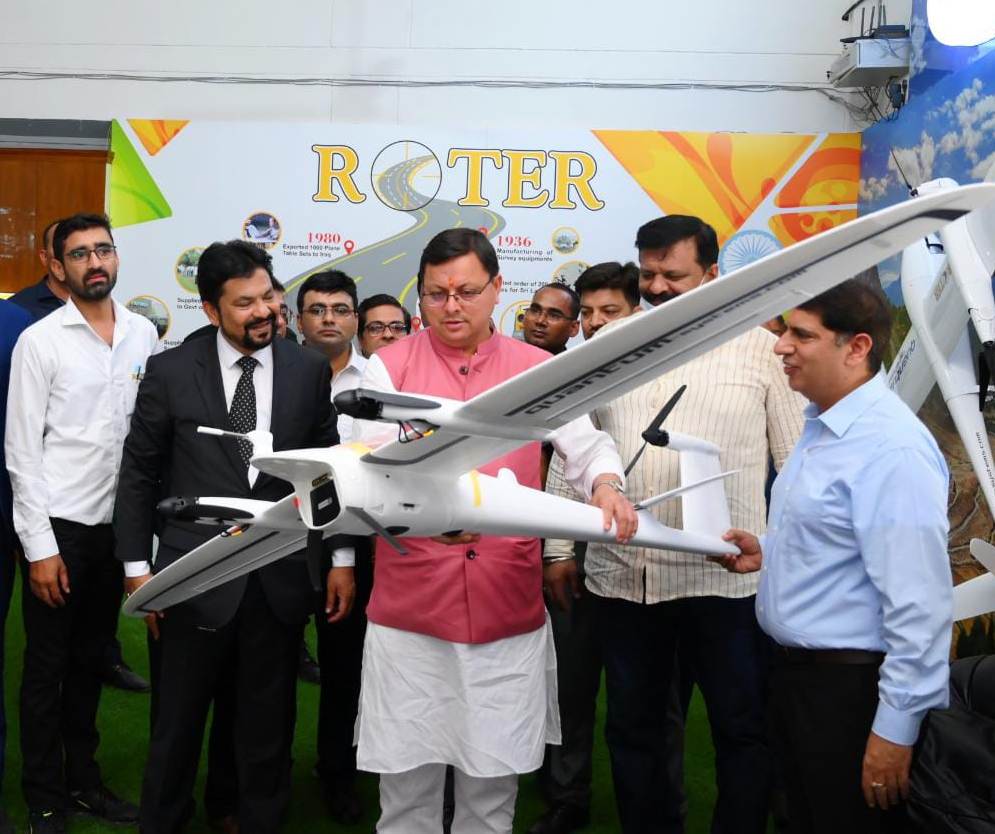 रुड़की: CM पुष्कर सिंह धामी ने किया मेक इन इंडिया के तहत प्रदेश की पहली ड्रोन फैक्ट्री का शुभारम्भ….