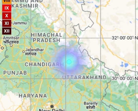 उत्तराखंड : बड़कोट, पुरोला, मोरी में भूकंप के झटके, इतनी थी तीव्रता