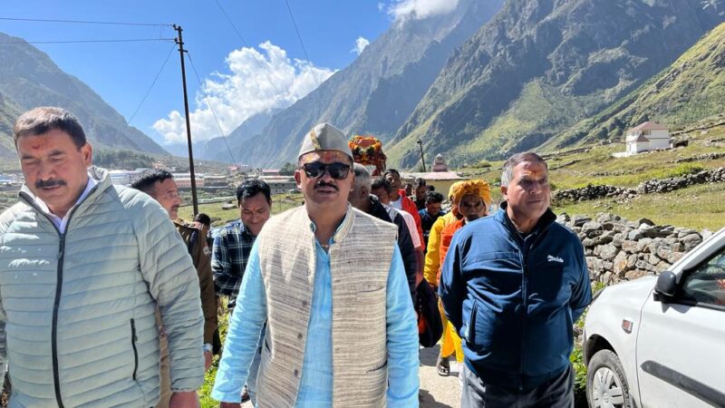 बीकेटीसी द्वारा आयोजित श्री बदरीनाथ धाम में मातामूर्ति उत्सव का समारोहपूर्वक हुआ समापन