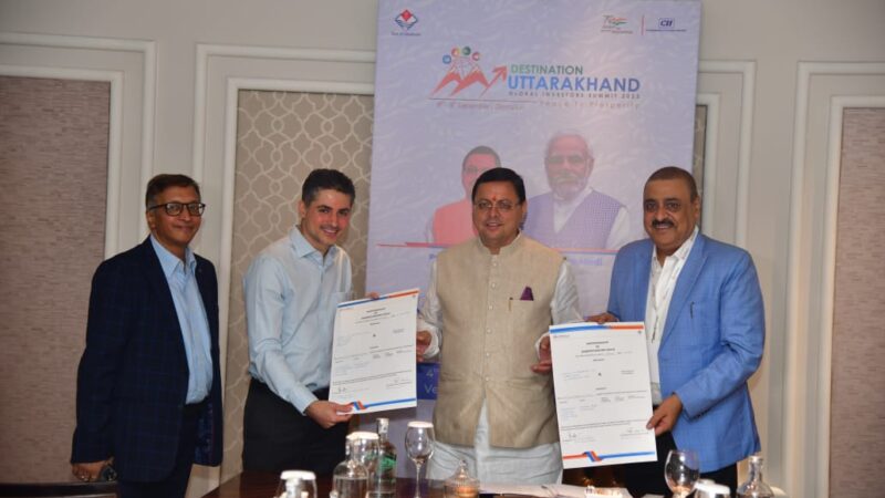 दिल्ली में आयोजित ग्लोबल इन्वेस्टर समिट 2023 के रोड शो में लगभग 19385 करोड रुपए के MOU, सीएम पुष्कर सिंह धामी की उपस्थिति में किए गए एमओयू