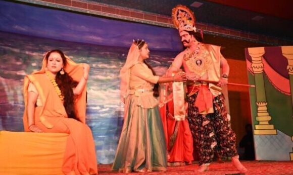 मेघदूत नाट्य संस्था की प्रस्तुति “भय बिनु होई न प्रीति” को दर्शकों ने मुक्तकंठ से सराहा