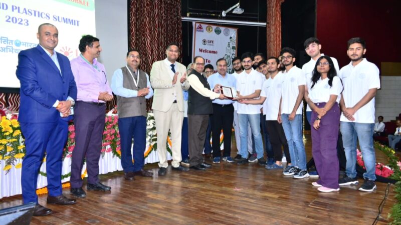 आईआईटी रूड़की ने उत्तराखंड प्रदूषण नियंत्रण बोर्ड के सहयोग से उत्तराखंड प्लास्टिक शिखर सम्मेलन 2023 का आयोजन