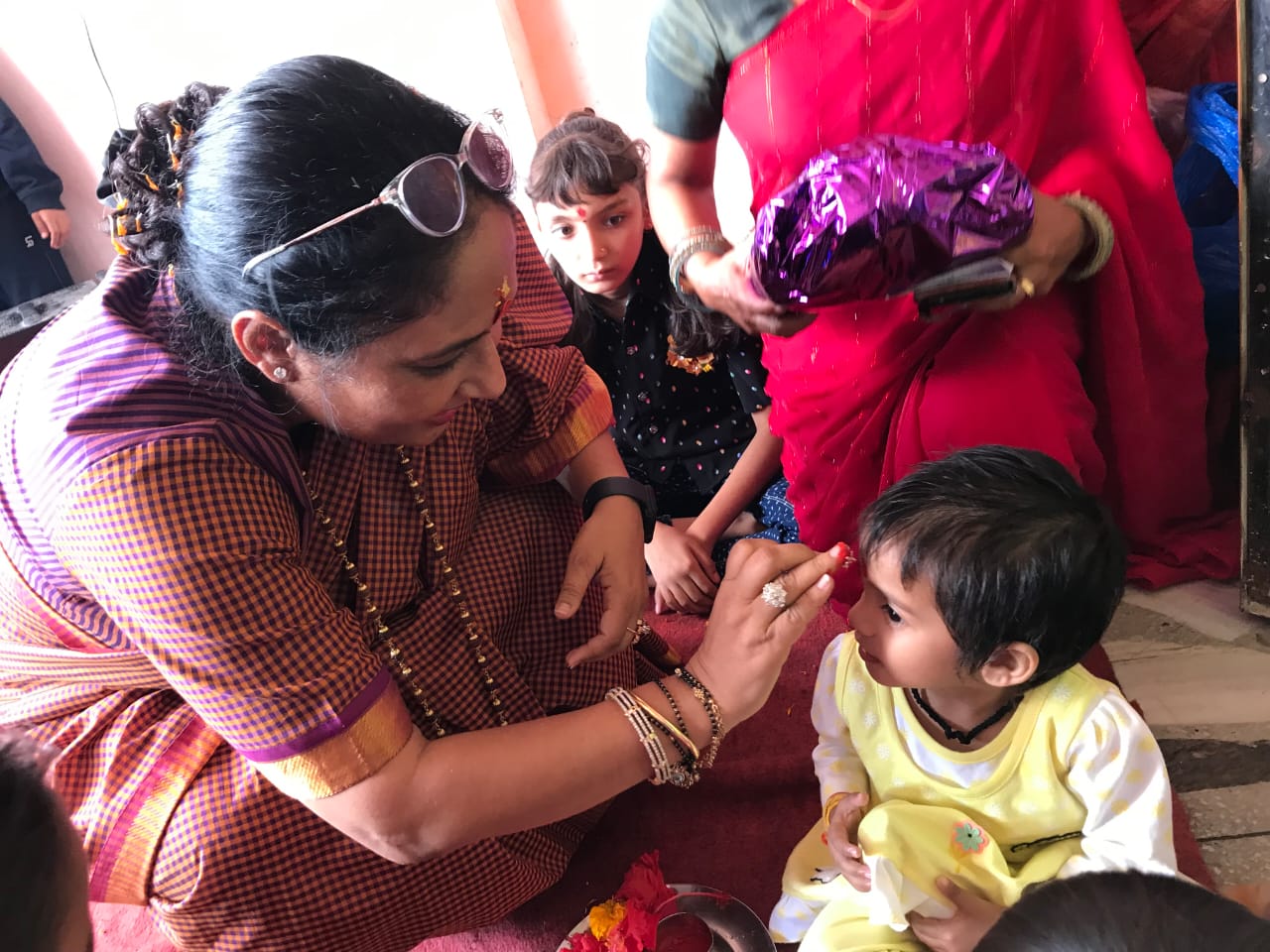 विधानसभा अध्यक्ष ने नवरात्र की अष्टमी में की विधि विधान से पूजा अर्चना