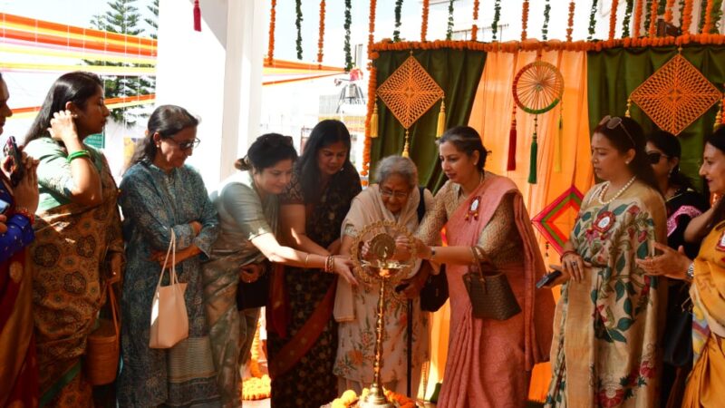 सिविल सर्विस ऑफ़िसर्स वाइव्स एसोसिएशन द्वारा आयोजित संजीवनी दिवाली फेस्ट-2023 का हुआ शुभारंभ