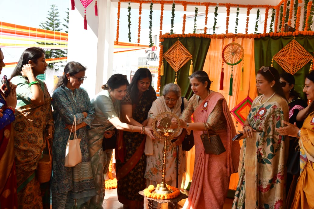 सिविल सर्विस ऑफ़िसर्स वाइव्स एसोसिएशन द्वारा आयोजित संजीवनी दिवाली फेस्ट-2023 का हुआ शुभारंभ