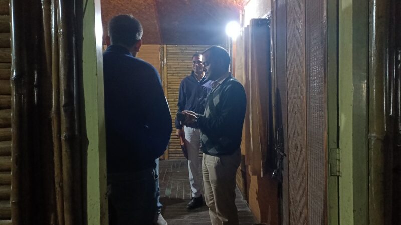 डीएम मयूर दीक्षित ने तहसील नैनबाग एवं मसूरी वन प्रभाग क्षेत्रान्तर्गत ईको हट्स धनोल्टी का किया स्थलीय निरीक्षण