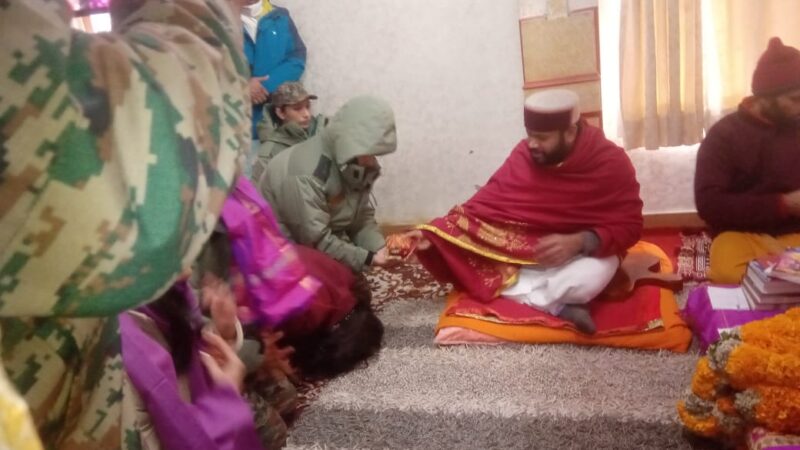 भगवान बदरी- केदार दर्शन को पहुंचे लेफ्टिनेंट जनरल मध्य कमान एनएस सुब्रमणियन