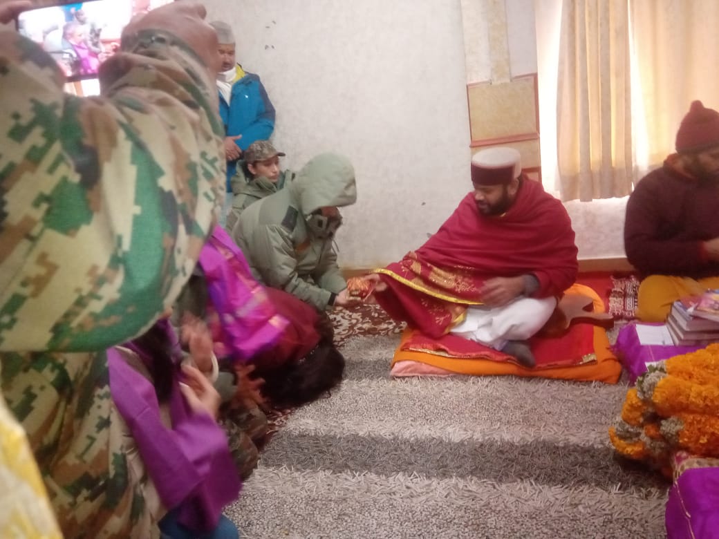 भगवान बदरी- केदार दर्शन को पहुंचे लेफ्टिनेंट जनरल मध्य कमान एनएस सुब्रमणियन