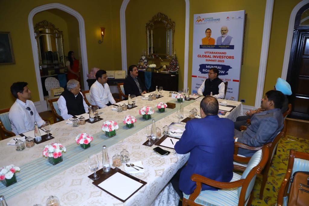 उत्तराखंड ग्लोबल इन्वेस्टर सम्मिट 2023 के मुंबई में आयोजित भव्य रोड शो में लगभग 30200 करोड़ रुपए के किए गए एमओयू, सभी रोड शो से अब तक 1.24 लाख करोड़ रुपए से अधिक के MOU