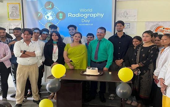 श्री गुरु राम राय पैरामेडिकल कॉलेज में विश्व रेडियोग्राफी दिवस का हुआ आयोजन