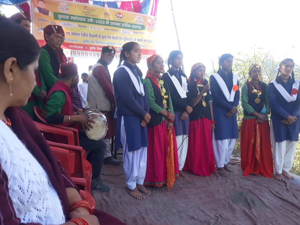 उत्तरकाशी : न्याय पंचायत जिब्या में हुआ कृषक महोत्सव का आयोजन