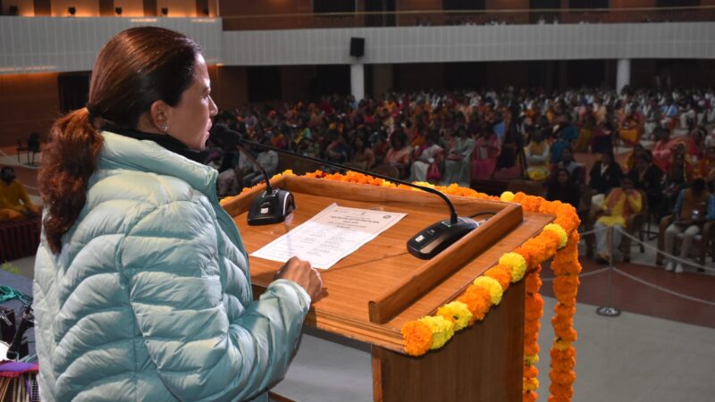 विद्यार्थी जीवन के लिए एक प्लेटफार्म है राष्ट्रीय सेवा योजना –  कैबिनेट मंत्री रेखा आर्या