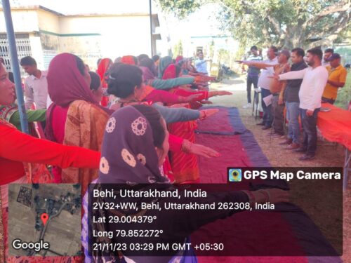 विकसित भारत संकल्प यात्रा पहुंची ध्यानपुर और अचत्ता, कार्यक्रम में सरकारी योजनाओं के लाभार्थी सुना रहे अपनी कहानी, यात्रा में विभिन्न विभागों के स्टॉल्स पर उपलब्ध है सरकारी योजनाओं से जुड़ी जानकारी