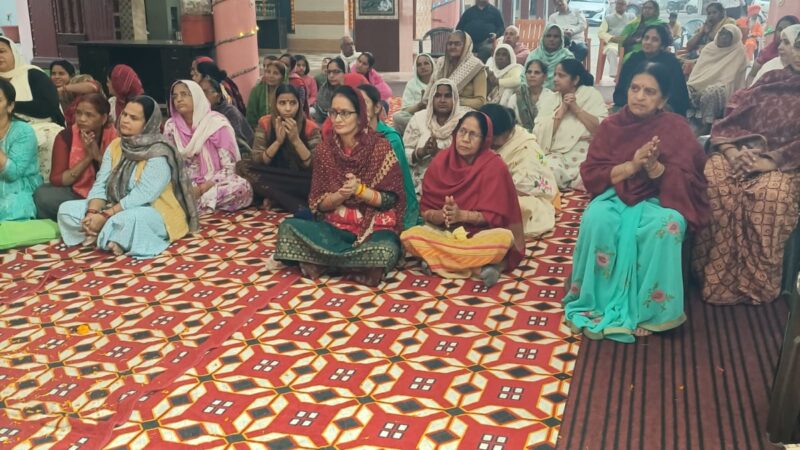 श्री भवानी शंकर आश्रम रुड़की में संगीतमय भक्तमाल कथा एवं नानी बाई जी का मायरा