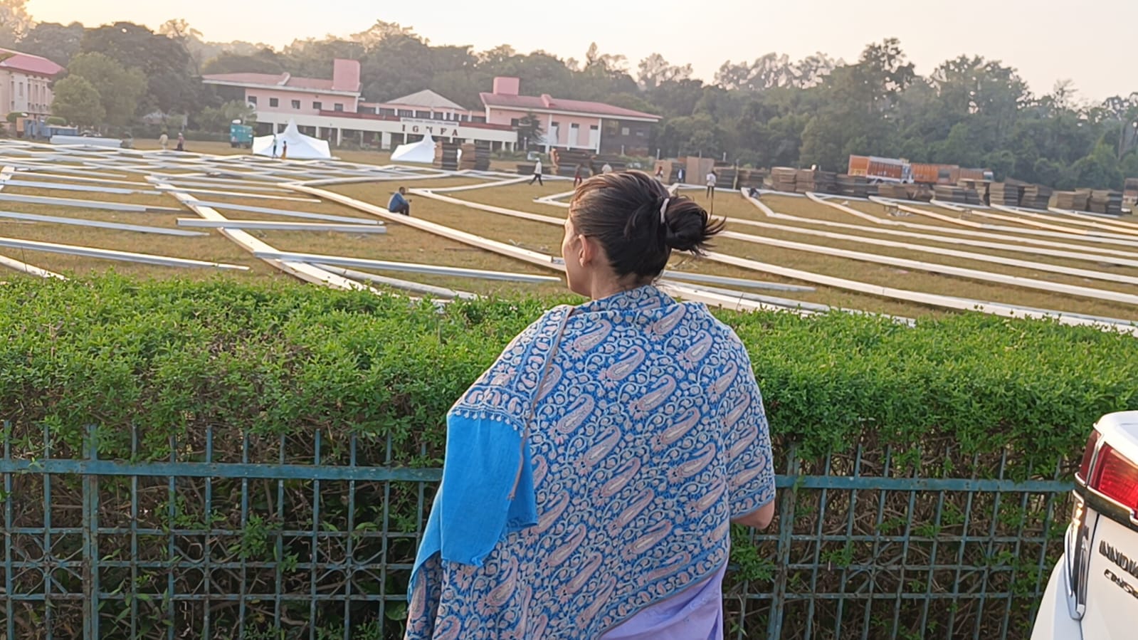 डीएम सोनिका ने जनपद में आयोजित होने वाले ग्लोबल इन्वेस्टर समिट की तैयारियों के दृष्टिगत कार्यक्रम स्थल भारतीय वानिकी संस्थान का निरीक्षण कर कार्य प्रगति का लिया जायजा, दिए निर्देश