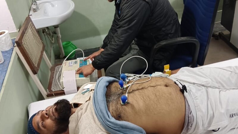 श्री महंत इंदिरेश अस्पताल के स्वास्थ्य परीक्षण शिविर का 251 मरीजों ने उठाया लाभ