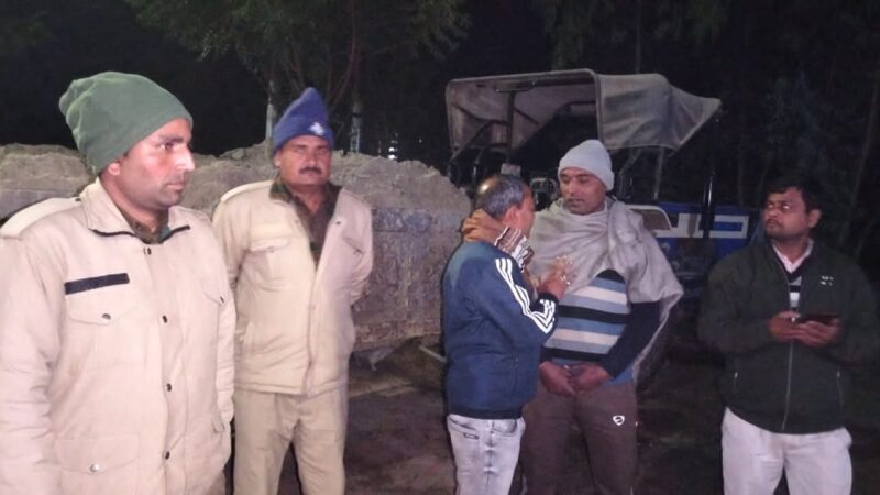 अवैध खनन पर डीएम धीराज सिंह गर्ब्याल सख्त, तहसील भगवानपुर क्षेत्र में अवैध खनन पर बड़ी कार्रवाही, 06 ट्रैक्टर सीज