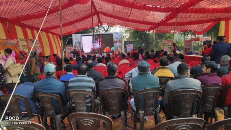 रुड़की के शहीद स्मारक सुनहरा और रामलीला ग्राउंड में आयोजित हुआ विकसित भारत संकल्प यात्रा कार्यक्रम, मौके पर लोगों को दिया जा रहा योजनाओं का लाभ, निशुल्क स्वास्थ्य शिविर का लोग उठा रहे लाभ