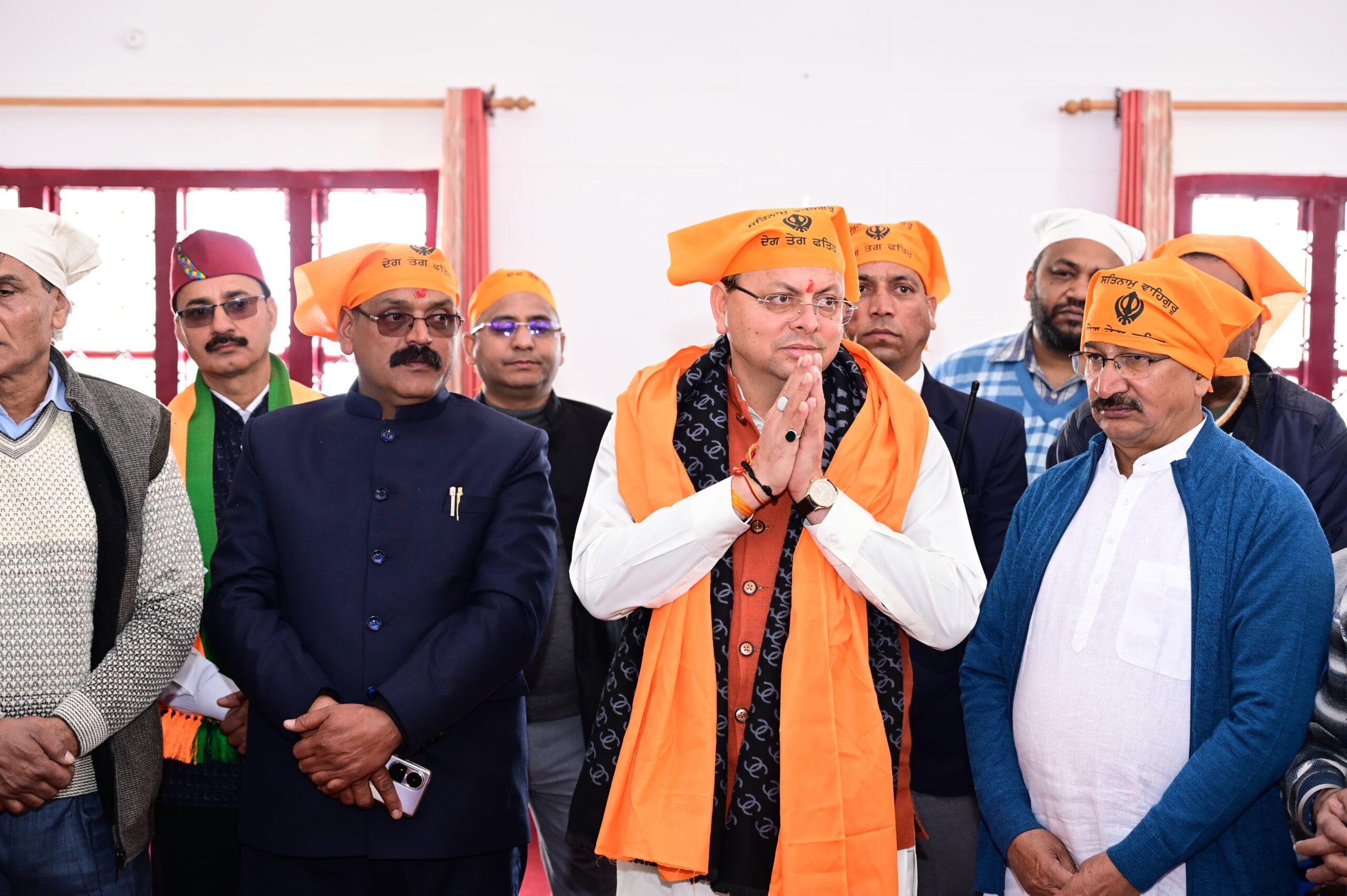  मुख्यमंत्री पुष्कर सिंह धामी ने वीर बाल दिवस के अवसर पर नई टिहरी स्थित टीला साहिब गुरूद्वारा में टेका मत्था