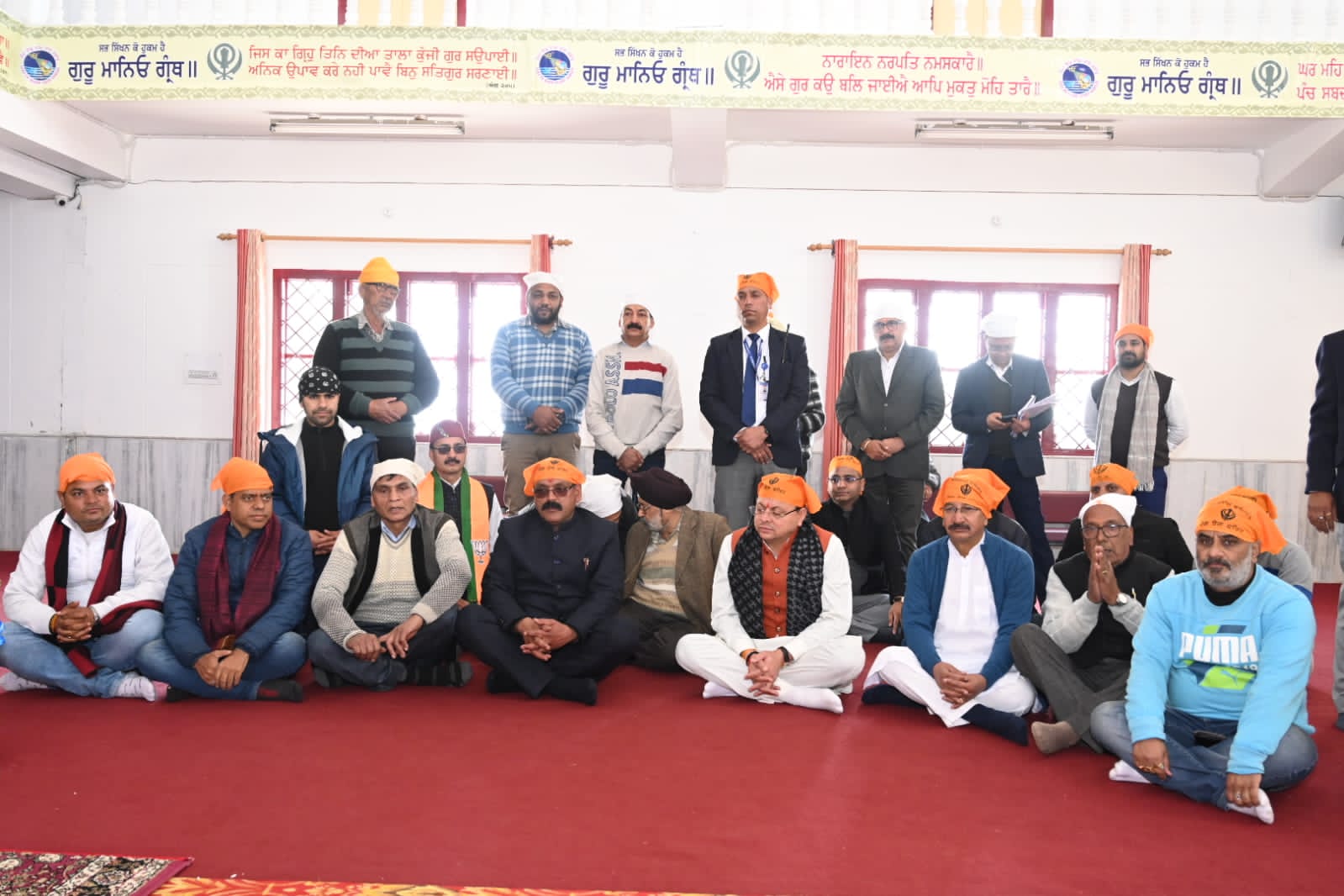 मुख्यमंत्री धामी ने टिहरी में आयोजित रोड शो में किया प्रतिभाग, वीर बाल दिवस पर टीला साहिब गुरुद्वारा में टेका मत्था