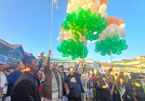 पहाड़ो की रानी मसूरी में विन्टरलाईन कार्निवाल-2023 कार्यक्रम का हुआ विधिवत् शुभारम्भ