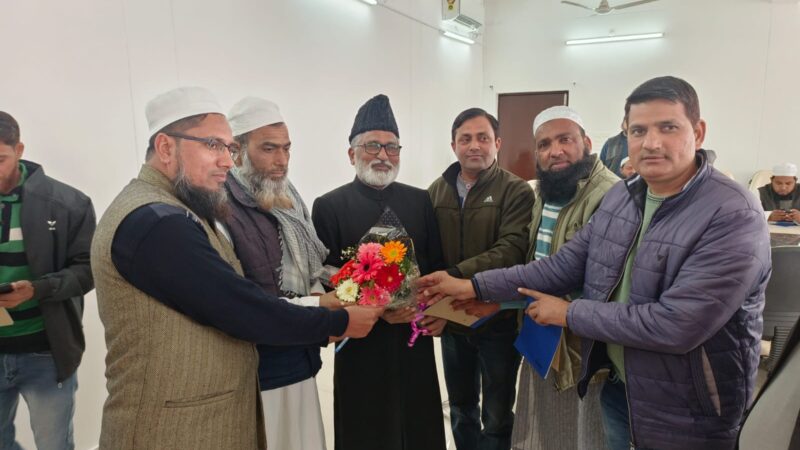 कांग्रेस सरकार ने 60 साल में मुसलमानों को पीछे धकेला – मुफ्ती शमून कासमी