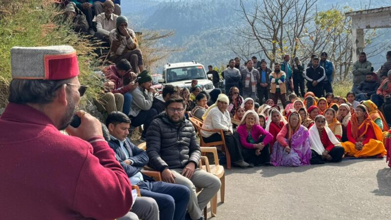 विकसित भारत संकल्प यात्रा : गरीब कल्याण की योजनाओं के साथ चलायी जा रही हैं स्वरोजगार की योजनाएं – थराली विधायक भूपाल राम टम्टा