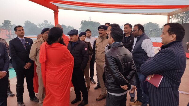 केन्द्रीय रक्षा मंत्री राजनाथ सिंह का 06 जनवरी को जनपद हरिद्वार भ्रमण कार्यक्रम, डीएम व एसएसपी ने अधिकारियों के साथ कार्यक्रम स्थल का किया निरिक्षण, दिए निर्देश