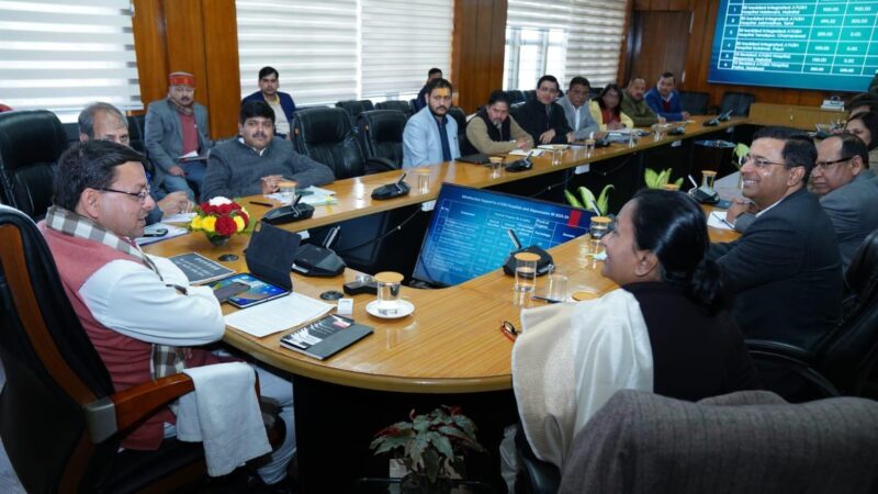 उत्तराखण्ड को आयुष और वेलनेस के क्षेत्र में प्रमुख डेस्टिनेशन बनाने के लिए प्रभावी कार्ययोजना के साथ किये जाए कार्य – मुख्यमंत्री पुष्कर सिंह धामी