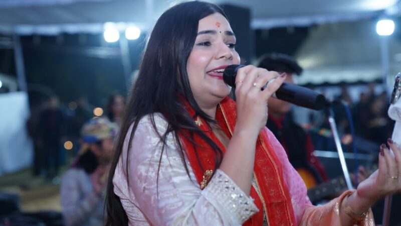 मुख्यमंत्री आवास में आयोजित हुई श्रीराम भजन संध्या