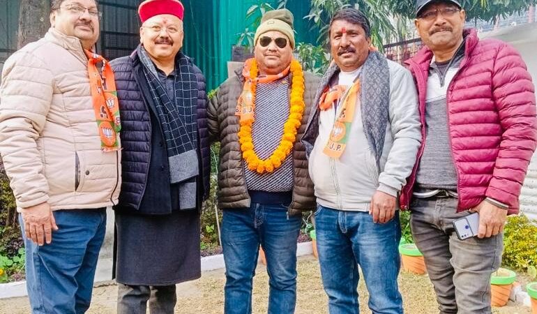 कांग्रेसी नेता एवं समाजसेवी अंकुर भंडारी हुए भाजपा में शामिल