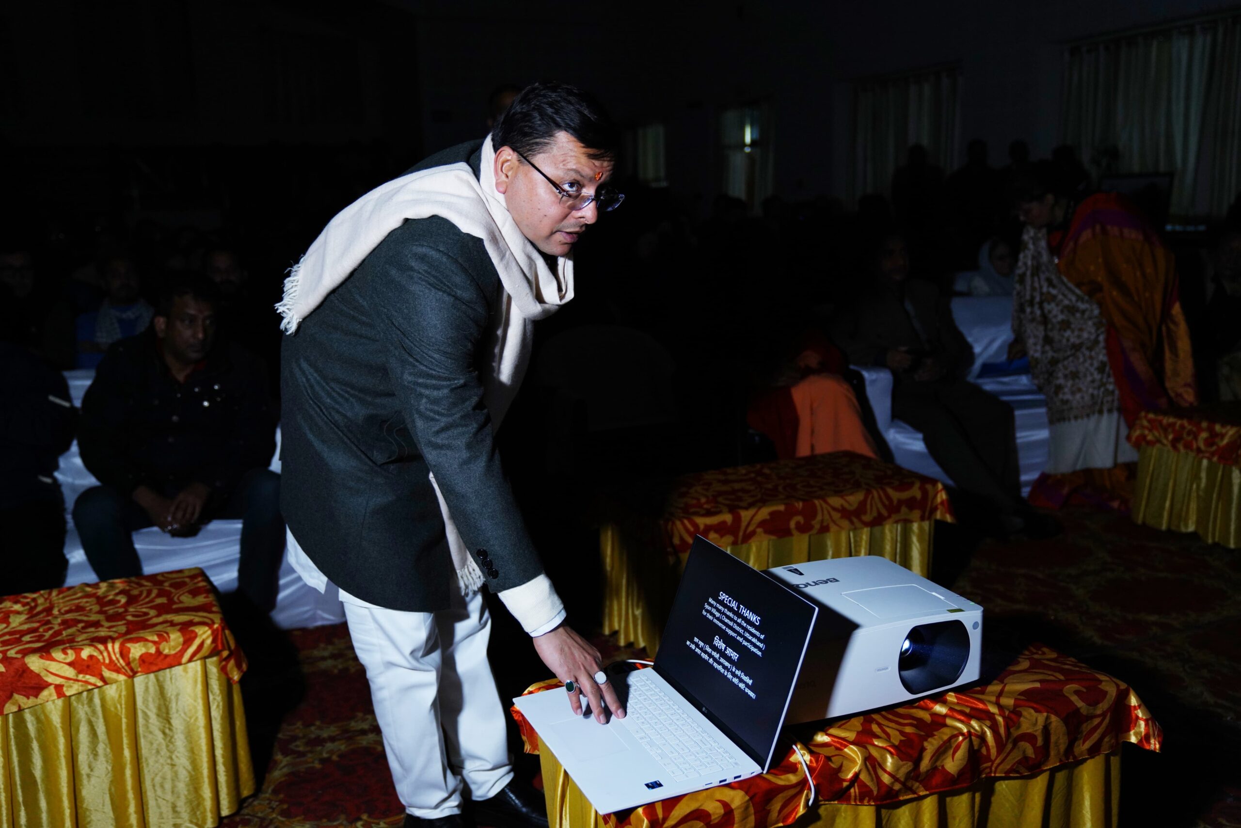 मुख्यमंत्री पुष्कर सिंह धामी ने गढवाली फिल्म रिखुली का किया शुभारंभ