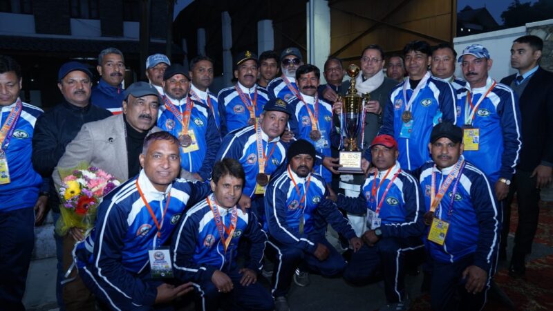 राज्य सरकार विभिन्न खेलों को बढावा देने के लिये संकल्पित – मुख्यमंत्री पुष्कर सिंह धामी