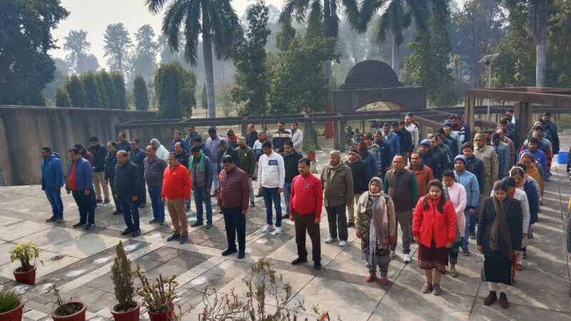 हरिद्वार : स्वतंत्रता संग्राम में प्राणों की आहुति देने वाले शहीदों को किया याद