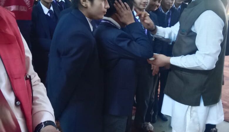 भगवंत ग्लोबल विश्वविद्यालय में बसन्त पंचमी पर सरस्वती पूजन के साथ पतंग प्रतियोगिता का किया गया आयोजन