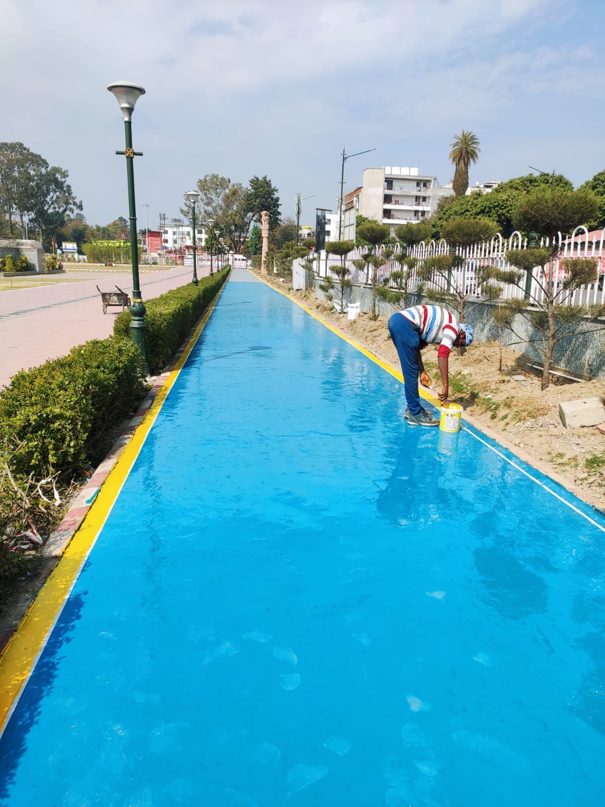 सीईओ सोनिका ने शहर में संचालित हो रहे स्मार्ट सिटी परियोजना के कार्यों का किया स्थलीय निरीक्षण; कहा – हॉकी, स्केटिंग रिंग एवं चिल्डर्न पार्क के निर्माण के साथ खेल अवस्थापना सुविधा के लिए किए जा रहे हैं कार्य
