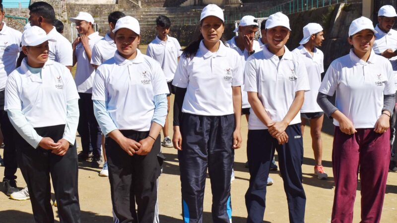 चमोली : मैराथन दौड़ आयोजित कर मतदान के प्रति किया जागरूक