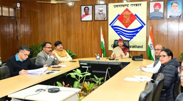 मुख्य सचिव राधा रतूड़ी ने अध्यक्षता में JICA  के वित्तीय सहयोग से संचालित उत्तराखण्ड इंटीग्रेटेड हॉर्टीकल्चर डेवलपमेंट प्रोजेक्ट  की तीसरी हाई पावर कमेटी/स्टीयरिंग कमेटी की बैठकआयोजित