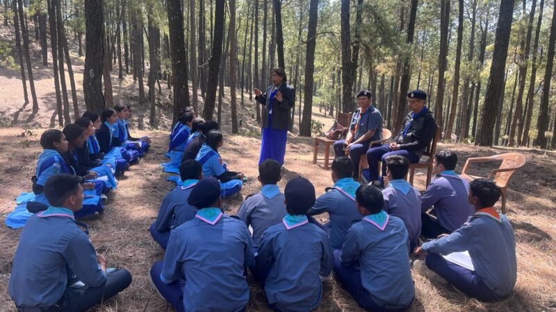 भक्त दर्शन राजकीय स्नातकोत्तर महाविद्यालय में तीन दिवसीय रोवर्स रेंजर्स प्रशिक्षण कैंप का हुआ शुभारंभ