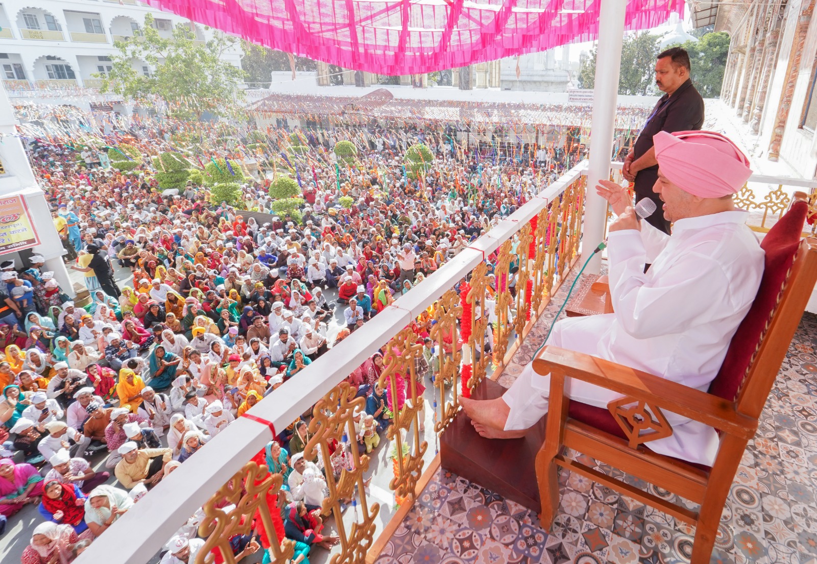 श्री झण्डा जी मेला-2024 : जीवन में आहार व्यवहार एवं विचारों की पवित्रता से होगा जीवन सार्थक – श्री महाराज जी