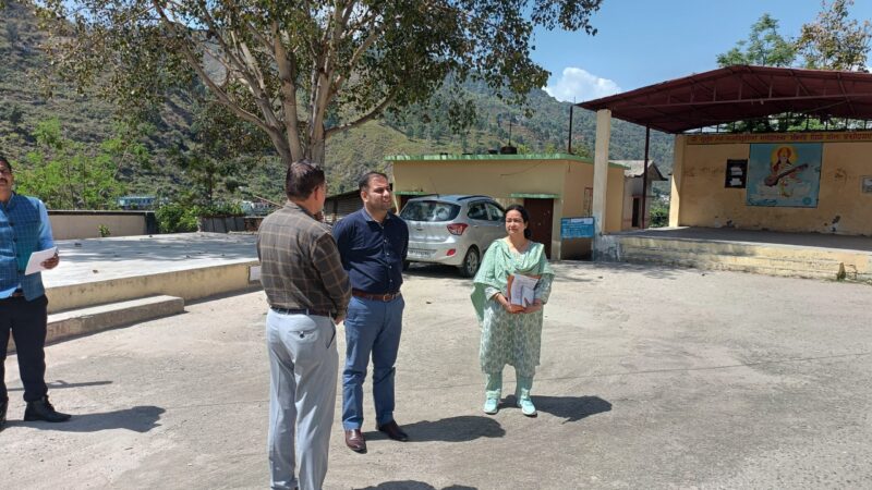 सामान्य प्रेक्षक पीयूष सामरिया द्वारा किया गया देवप्रयाग विधानसभा का भ्रमण