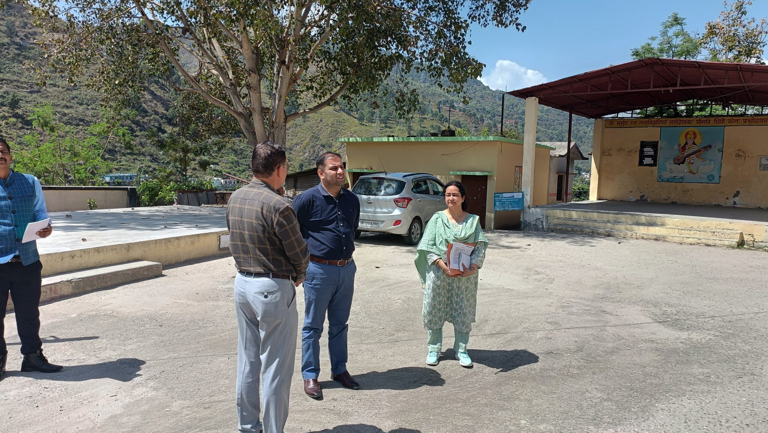 सामान्य प्रेक्षक पीयूष सामरिया द्वारा किया गया देवप्रयाग विधानसभा का भ्रमण