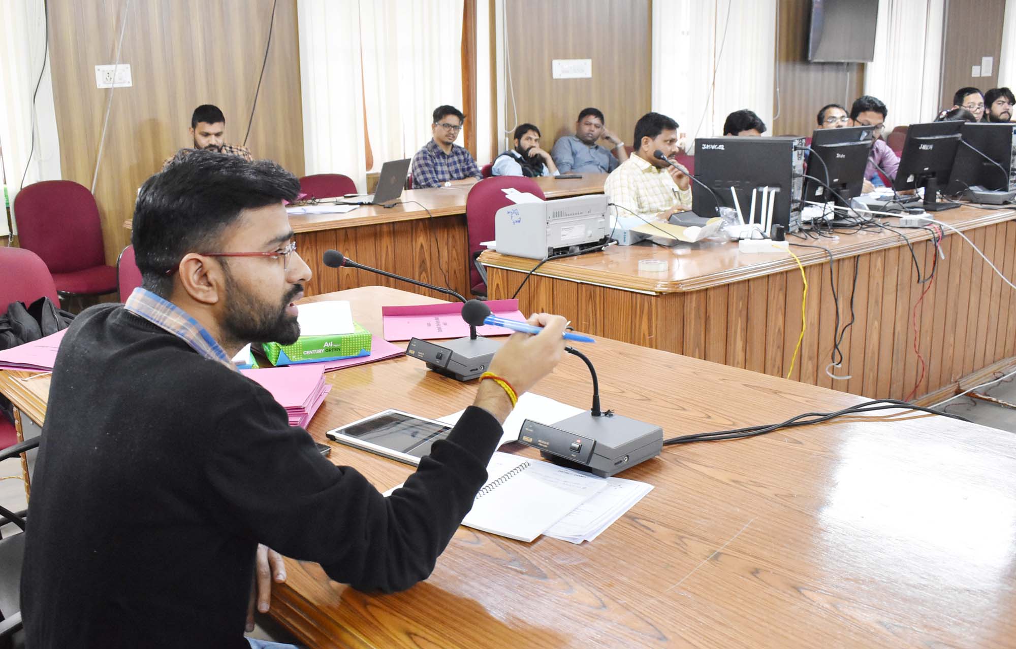 मतदान के सुचारु व समयबद्ध संचालन के लिये कार्मिकों को दिया गया पीडीएमएस का प्रशिक्षण