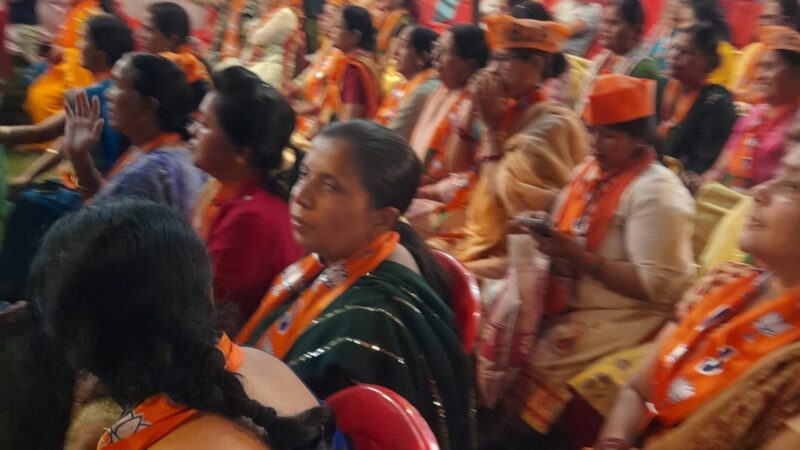 राज्यमंत्री पंडित राजेन्द्र अंथवाल ने जन सम्पर्क कर भाजपा प्रत्याशी त्रिवेंद्र सिंह रावत के पक्ष में किया प्रचार