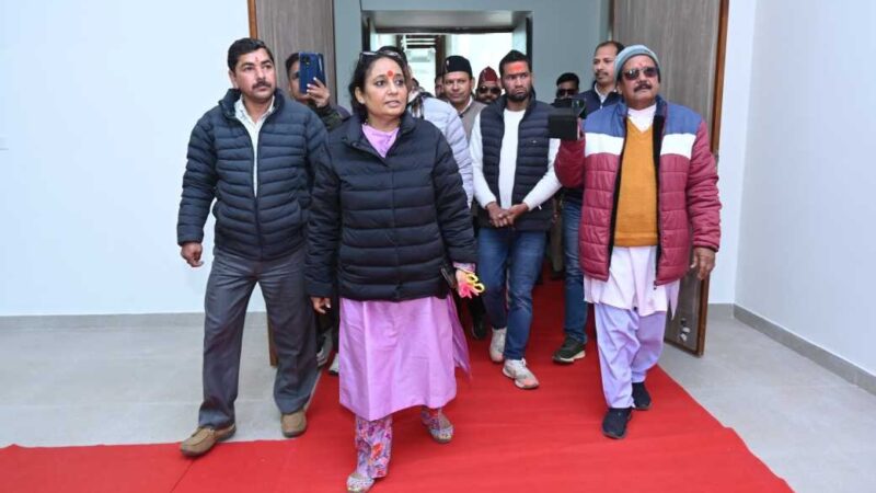 देहरादून में विधानसभा सत्र समाप्त होने के बाद गैरसैंण पहुंची विधानसभा अध्यक्ष