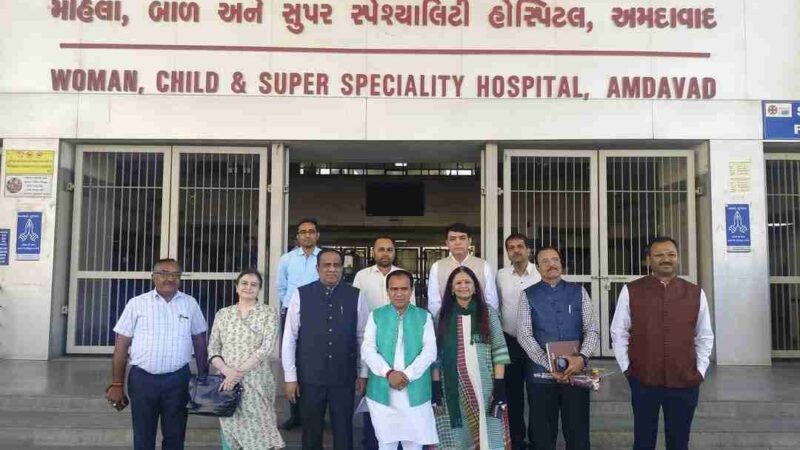 अहमदाबाद पहुंचे मंत्री धन सिंह रावत, चिकित्सा संस्थानों का किया भ्रमण