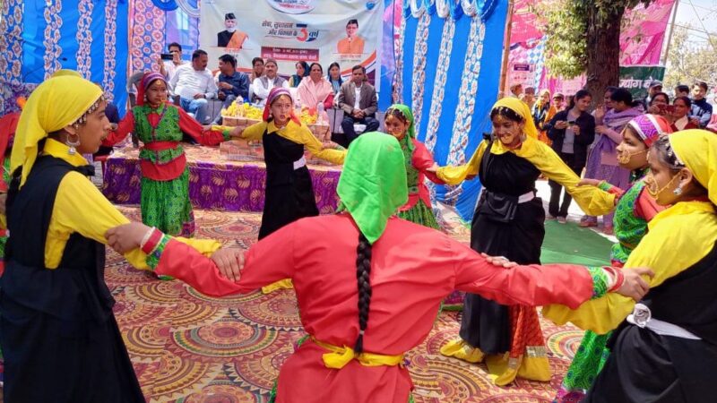 सरकार के तीन साल : पोखरी में आयोजित हुआ बहुद्देशीय शिविर