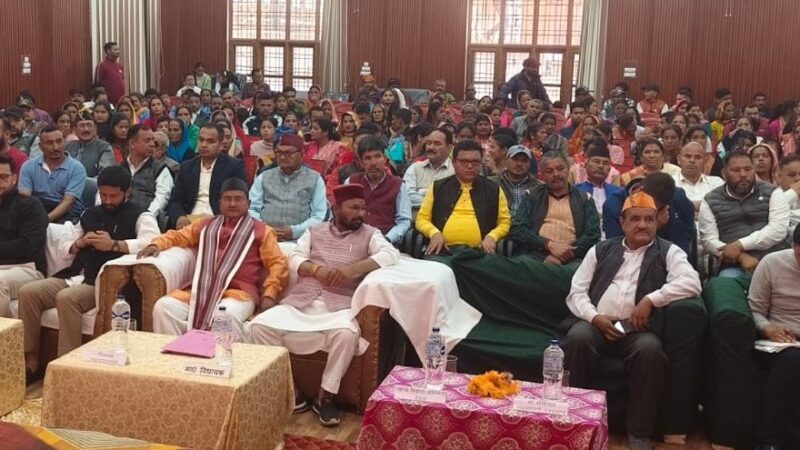 सरकार के तीन साल : देवाल में आयोजित हुआ जन सेवा शिविर