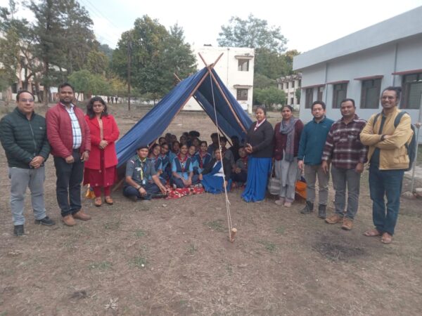 रोवर्स–रेंजर्स के तीन दिवसीय प्रशिक्षण कार्यक्रम का हुआ समापन