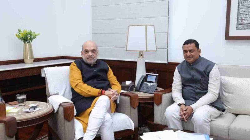 अनिल बलूनी ने केंद्रीय गृह मंत्री से की मुलाक़ात, चमोली के सीमांत क्षेत्र में विकास के लिए केंद्र से की 543 करोड़ की योजनाओं की मांग